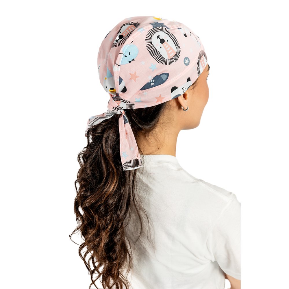 Boneta Lion, unisex, marime universala, cu prindere tip snur la spate