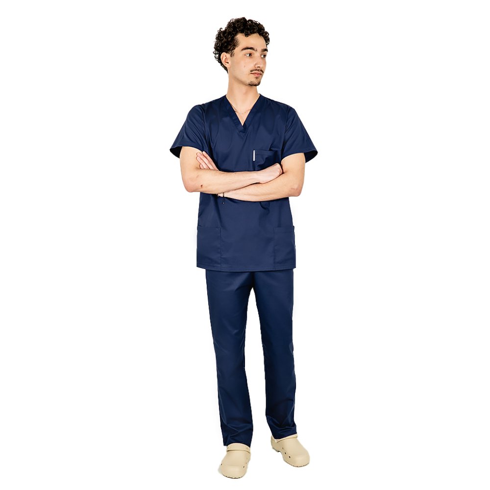 Costum medical bleumarin unisex