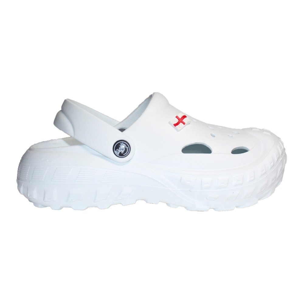Saboti medicali Albi Clogs pentru femei cu detalii aplicate
