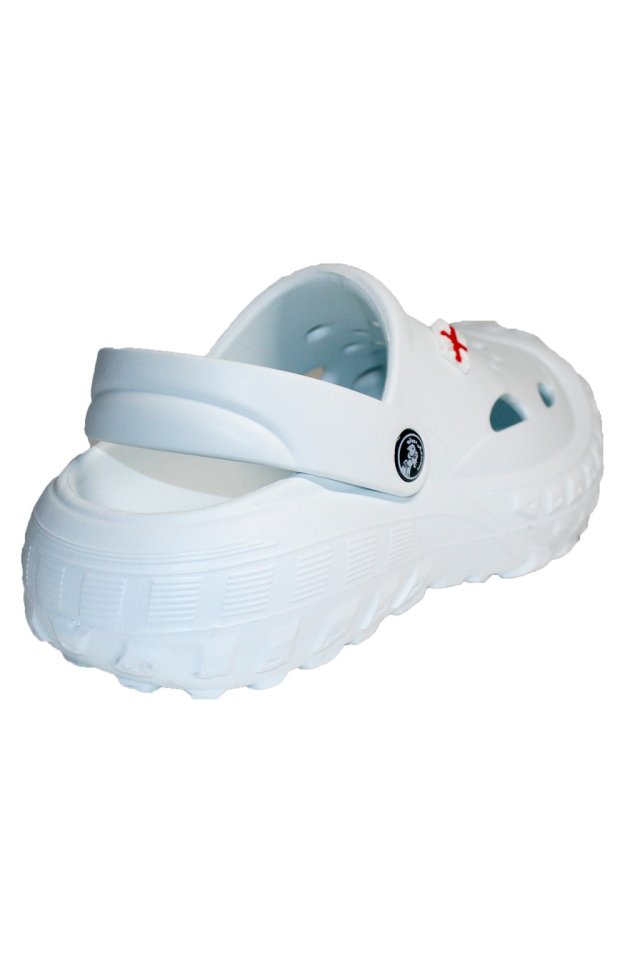 Saboti medicali Albi Clogs pentru femei cu detalii aplicate