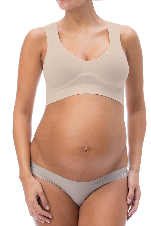 Sutien cu sustinere pentru gravide 5310, Bej Doctor in Uniforma