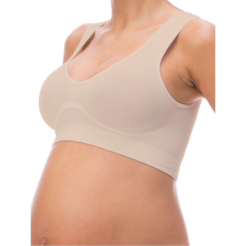 Sutien cu sustinere pentru gravide 5310, Bej Doctor in Uniforma