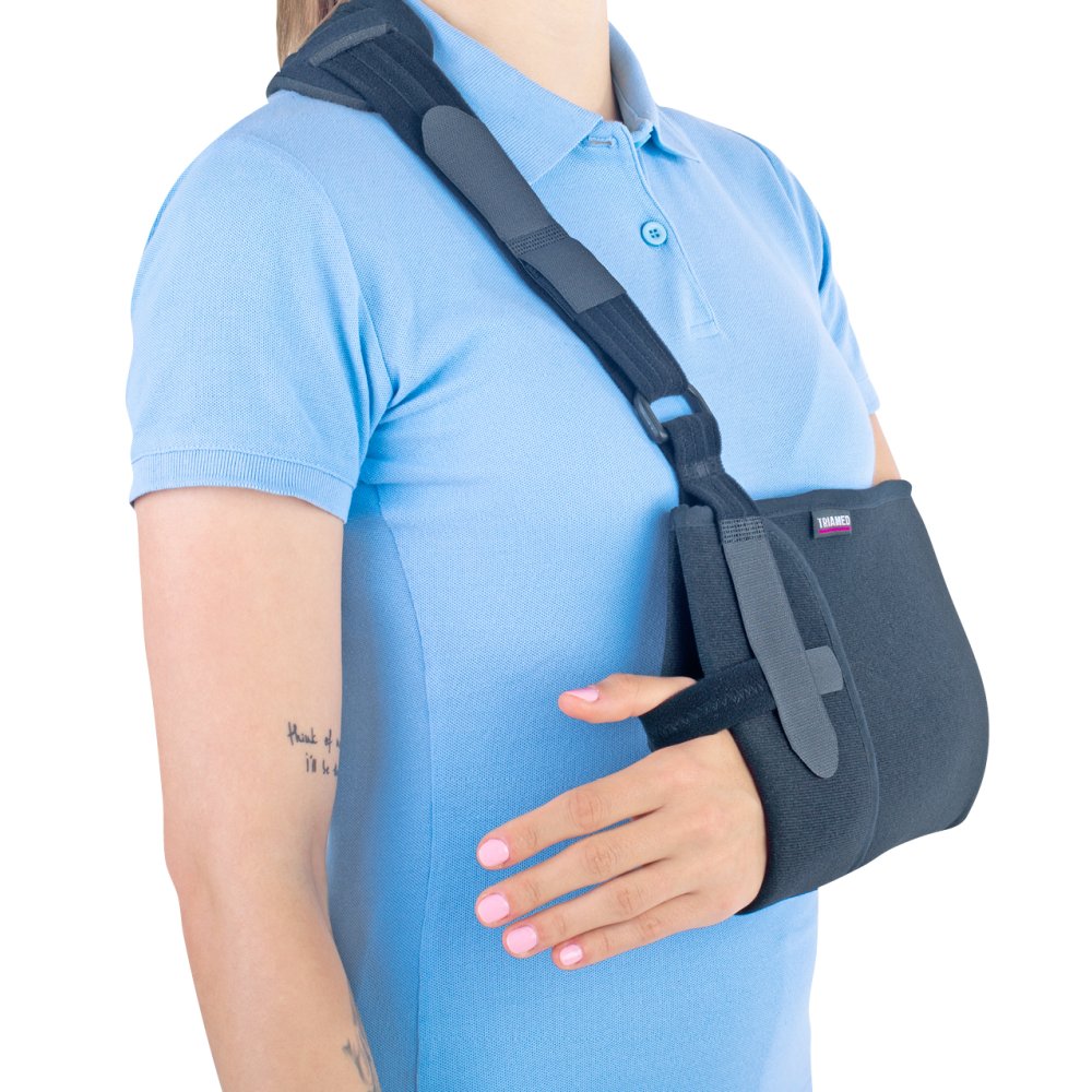 Suport fixare brat Triasport Triafix Arm 03, SRT247, Marime universala, Negru