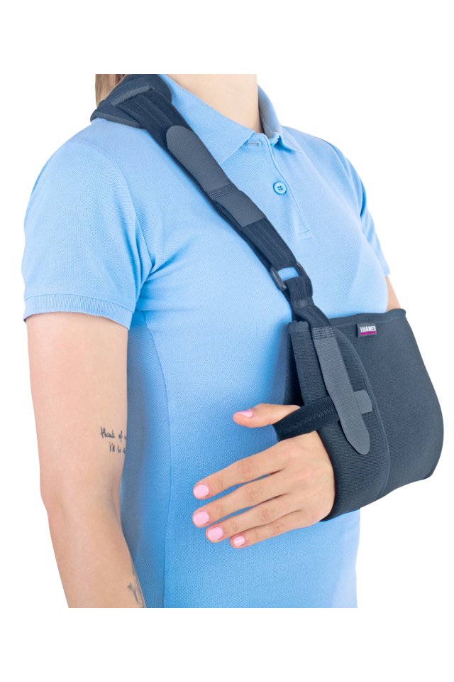 Suport fixare brat Triasport Triafix Arm 03, SRT247, Marime universala, Negru