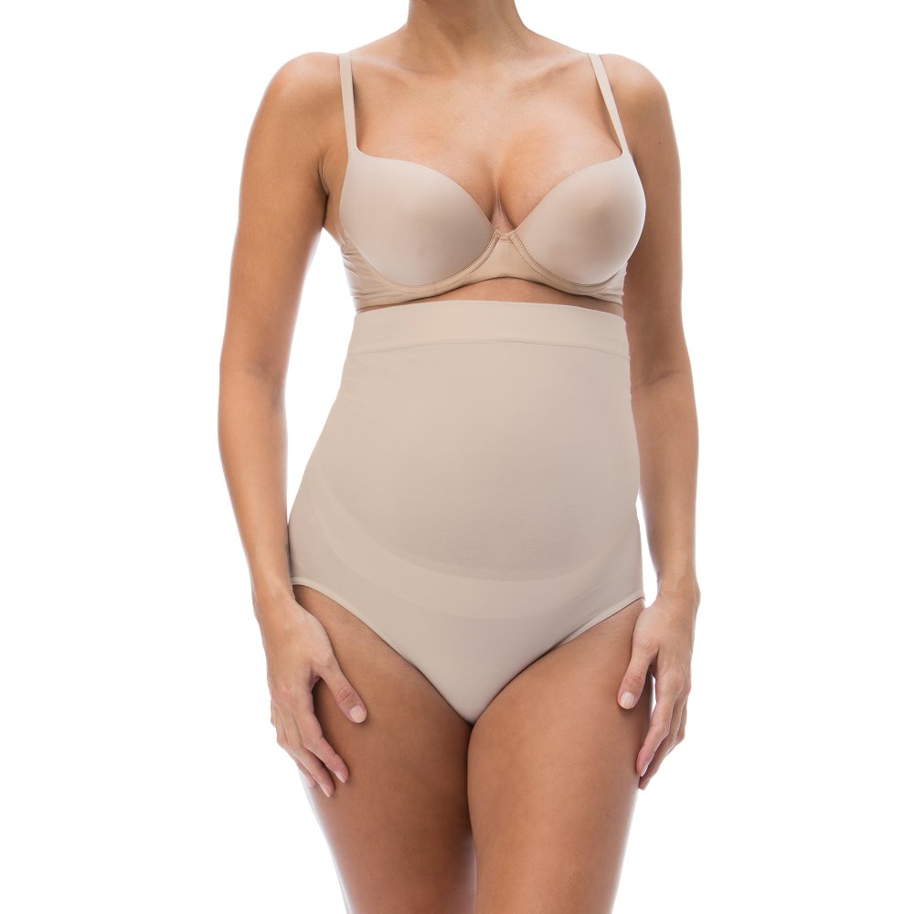 Corset post-partum tip chilot pentru control, bej Doctor in Uniforma