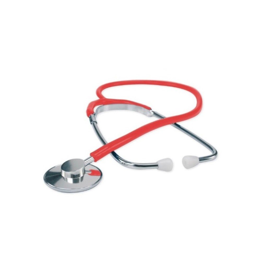 Stetoscop Moretti , capsula din aluminiu DM130R rosu pentru studenti