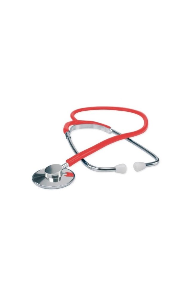 Stetoscop Moretti , capsula din aluminiu DM130R rosu pentru studenti
