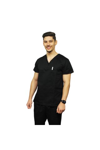Costum medical negru unisex