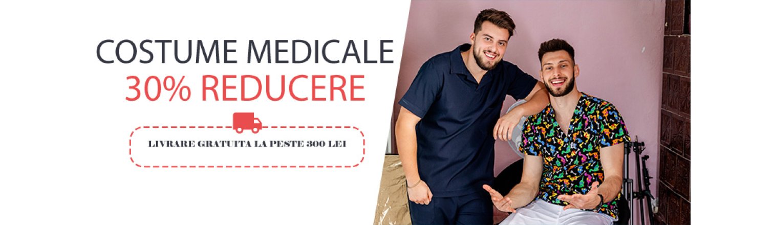 Costume medicale elastice barbati