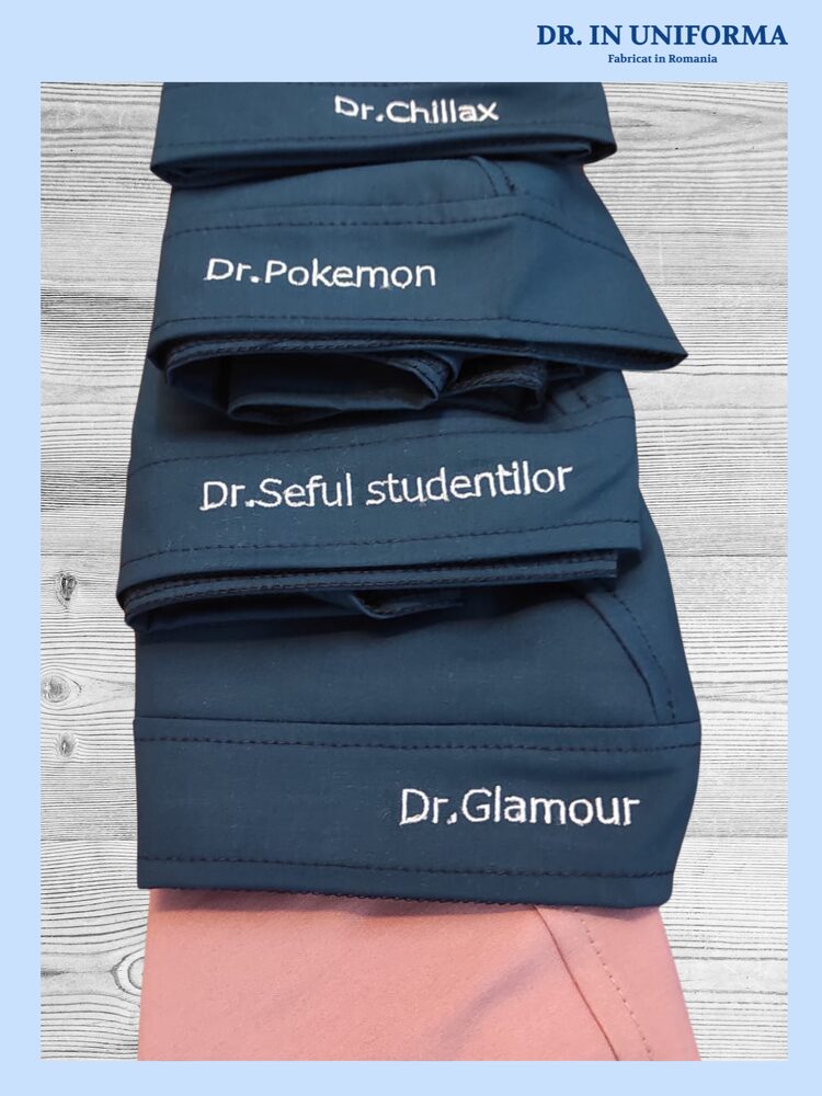 Broderie personalizata Doctor in Uniforma