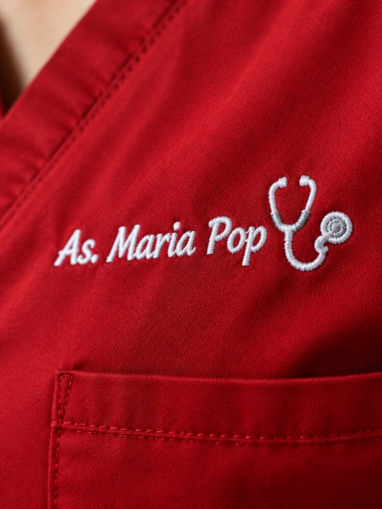 Broderie personalizata Doctor in Uniforma