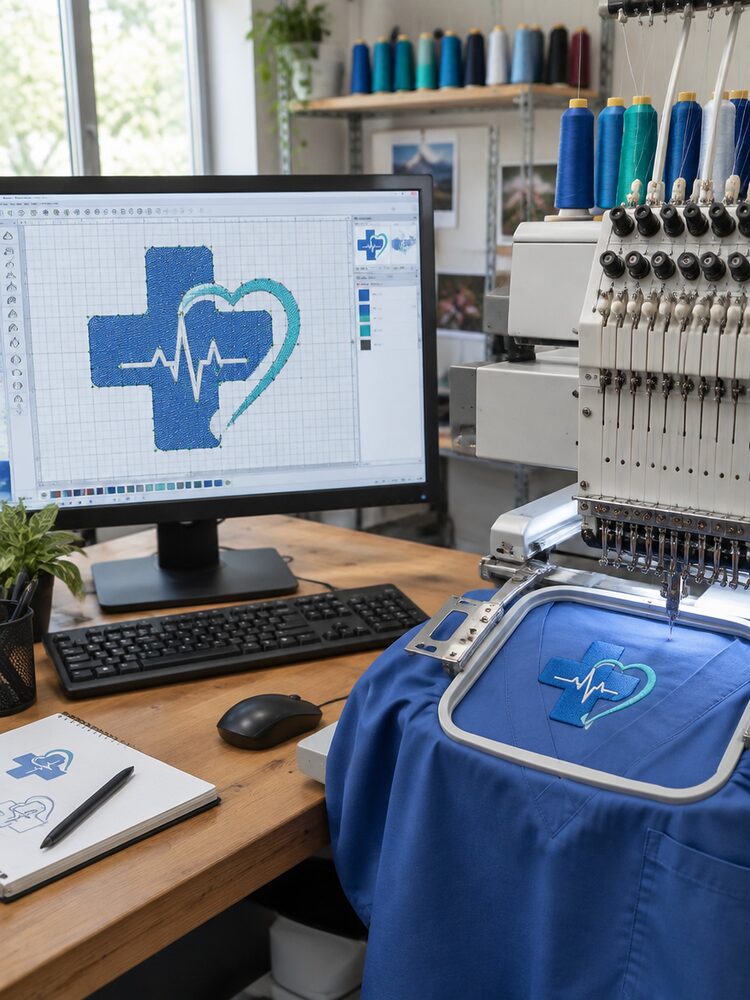 Broderie personalizata Doctor in Uniforma