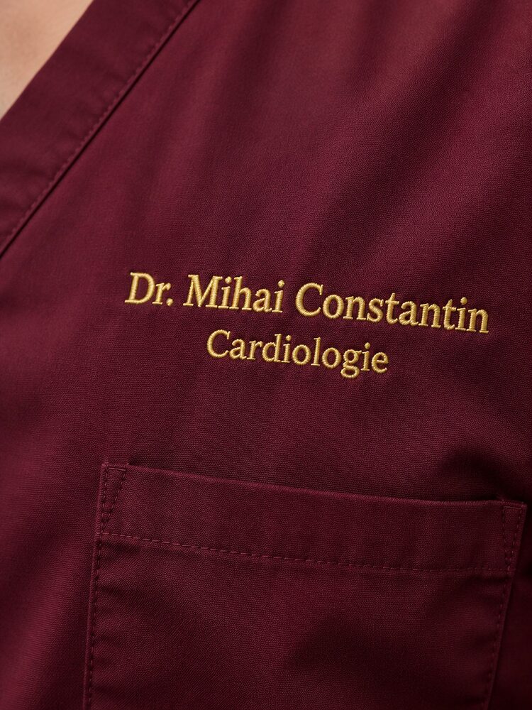 Broderie personalizata Doctor in Uniforma