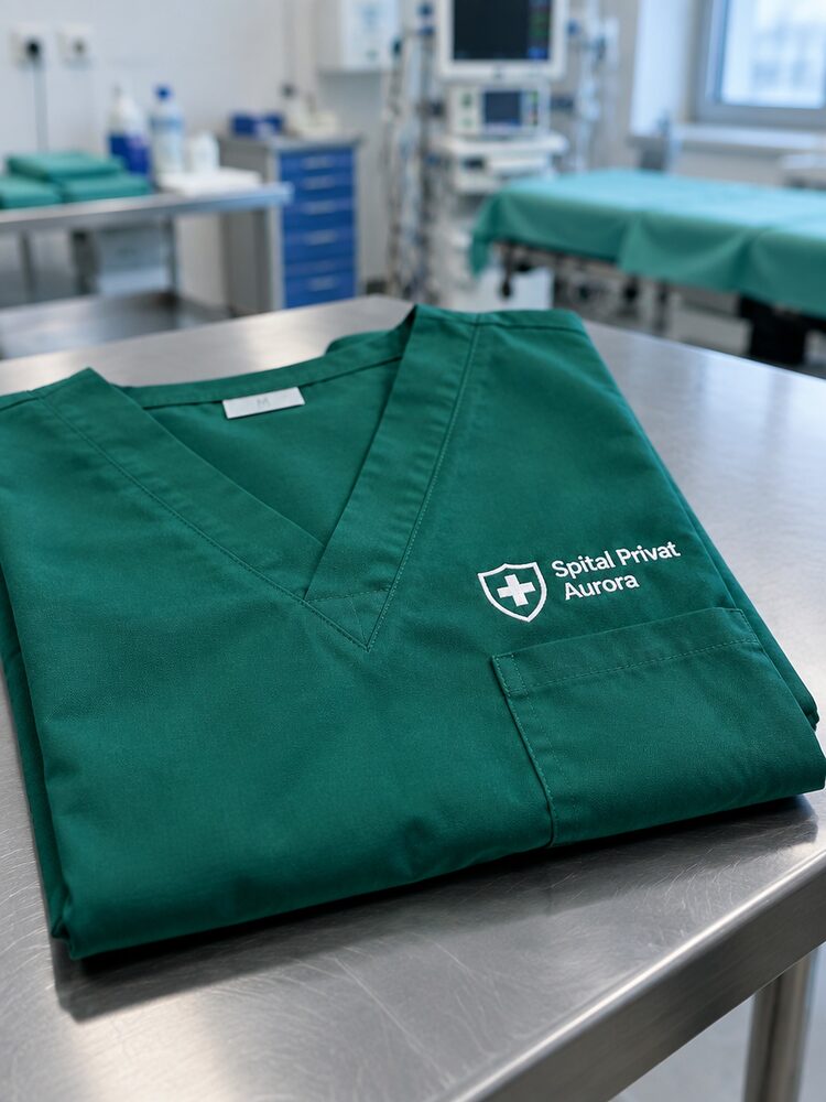 Broderie personalizata Doctor in Uniforma