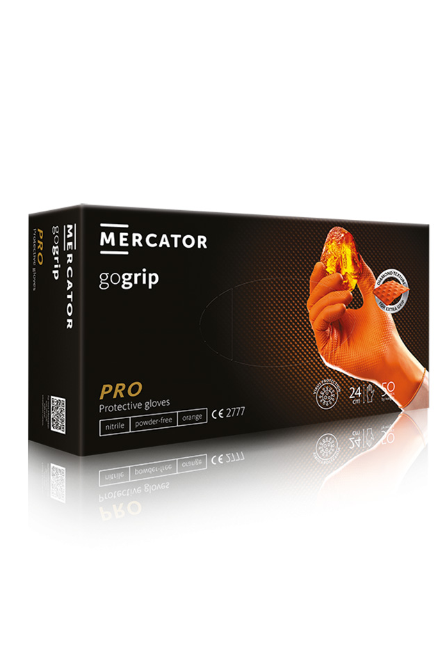 Set 50 bucati manusi GoGrip protectie si examinare doctor in uniforma