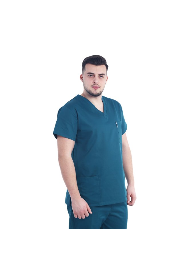 Costum medical barbati verde tuborg unisex