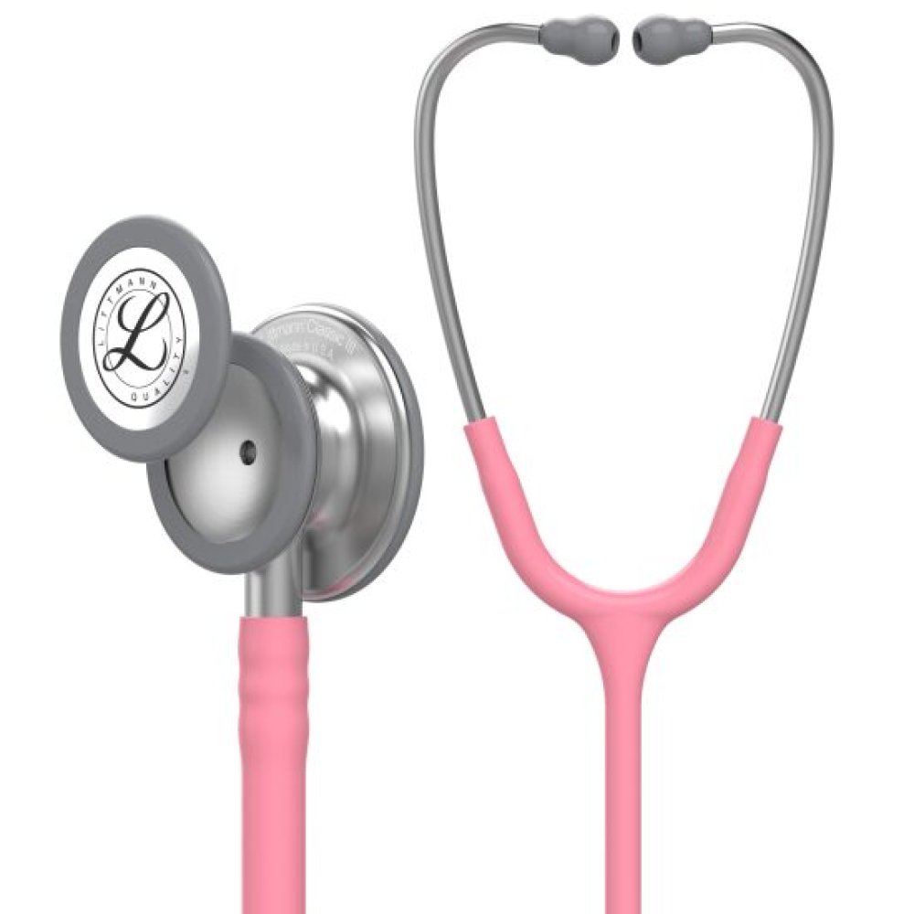 Pachet costum medical polo elastic roz cu saboti si stetoscop littmann, cadou halat polar roz si boneta