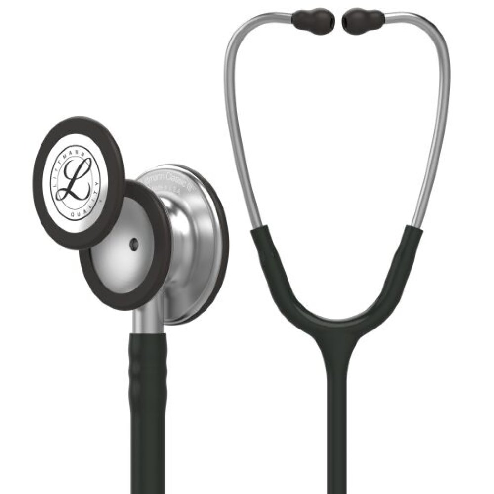 Stetoscop 3M Littmann, Classic III negru Doctor in uniforma