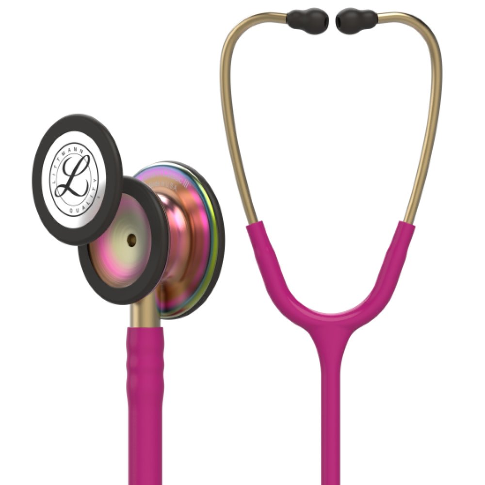 Stetoscop 3M Littmann magenta, Classic III Doctor in uniforma