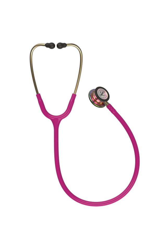 Stetoscop 3M Littmann magenta, Classic III Doctor in uniforma