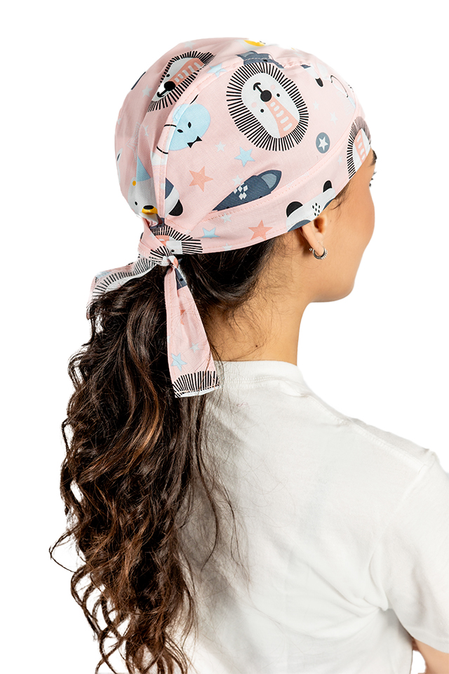 Boneta Lion, unisex, marime universala, cu prindere tip snur la spate