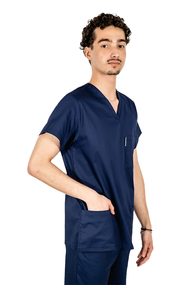 Costum medical bleumarin unisex 4