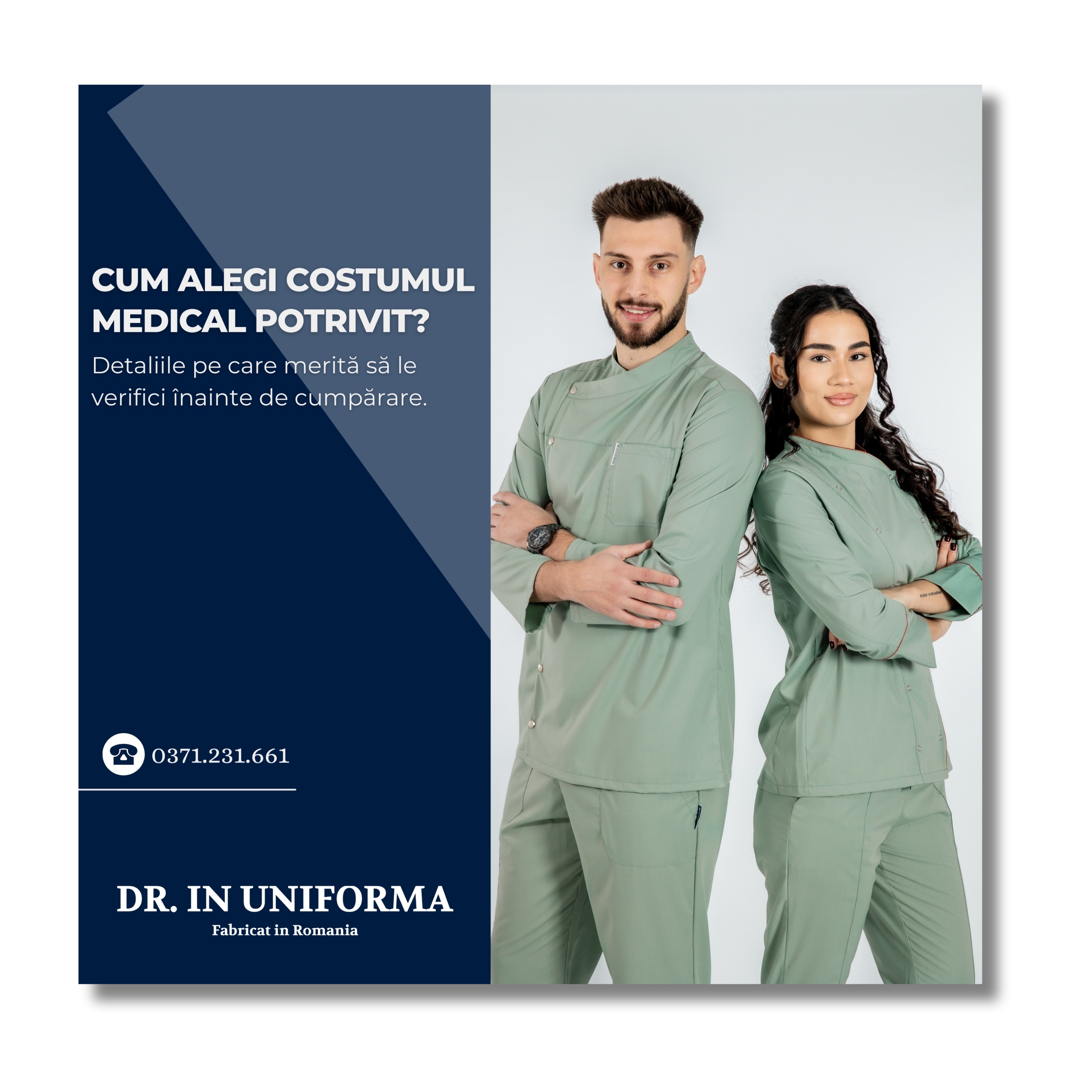 Ce detalii trebuie să urmărești atunci când cumperi un costum medical?