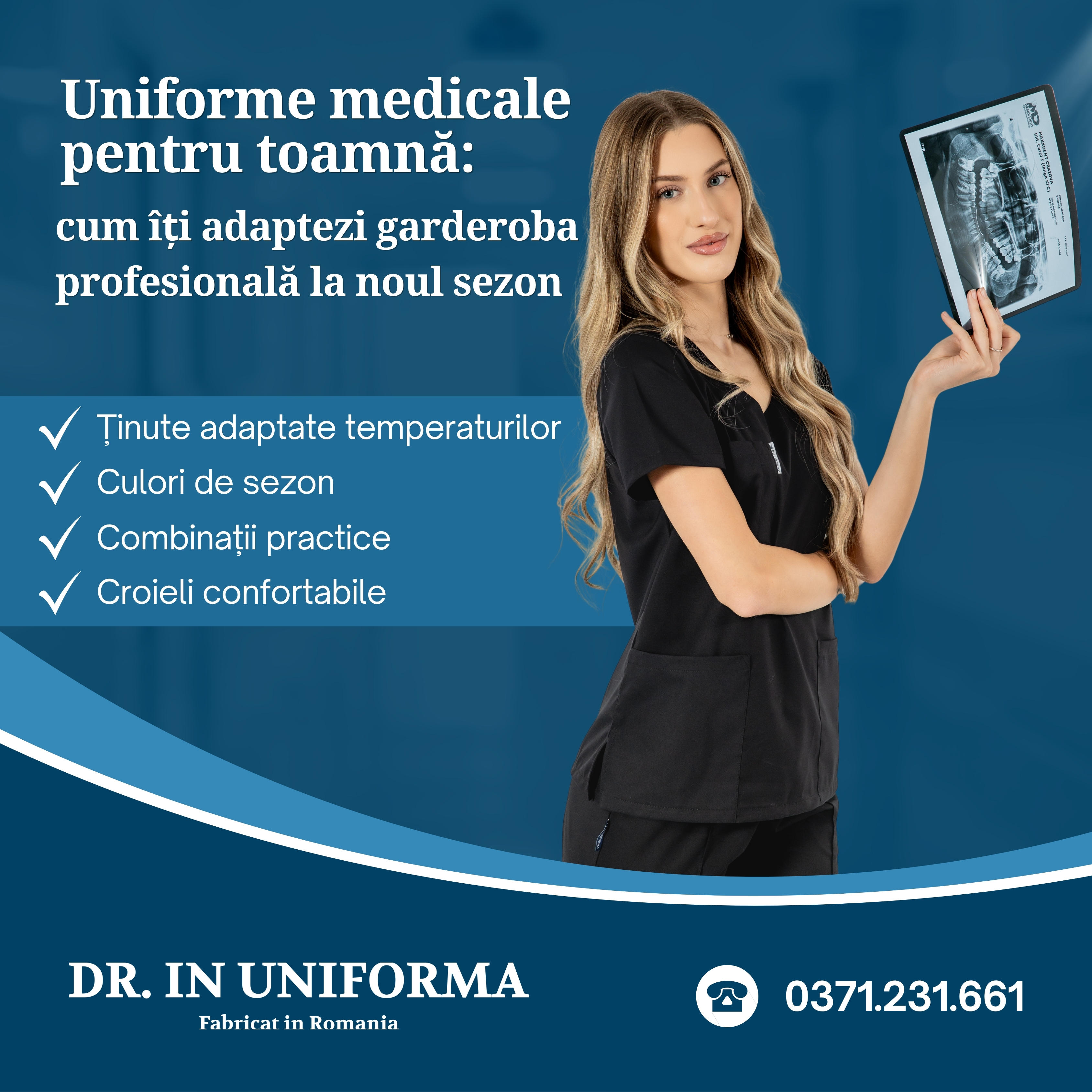Uniforme medicale pentru toamnă: cum îți adaptezi garderoba profesională la noul sezon