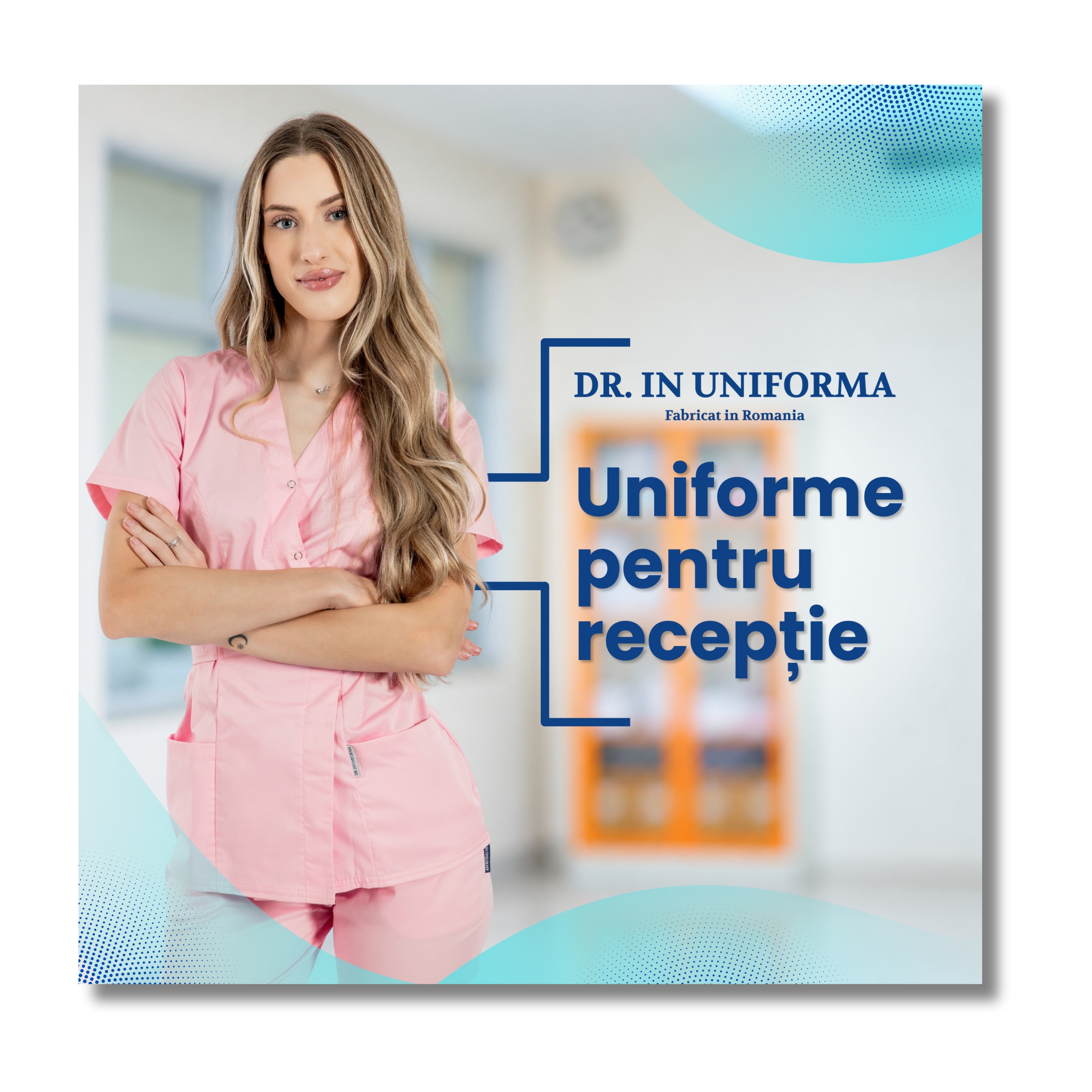 Uniforme medicale pentru recepție