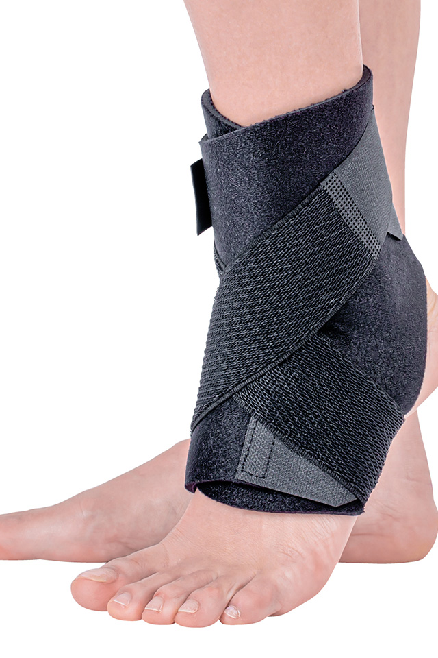 Orteza de glezna mobila cu suport elastic MALLEOSPORT SRT 347 - Triamed