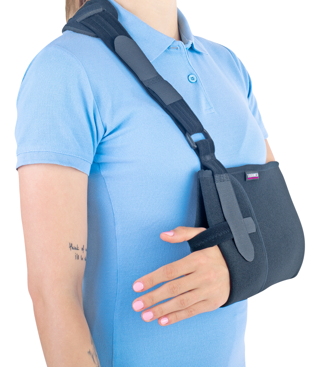Suport fixare brat Triasport Triafix Arm 03, SRT247, Marime universala, Negru 3
