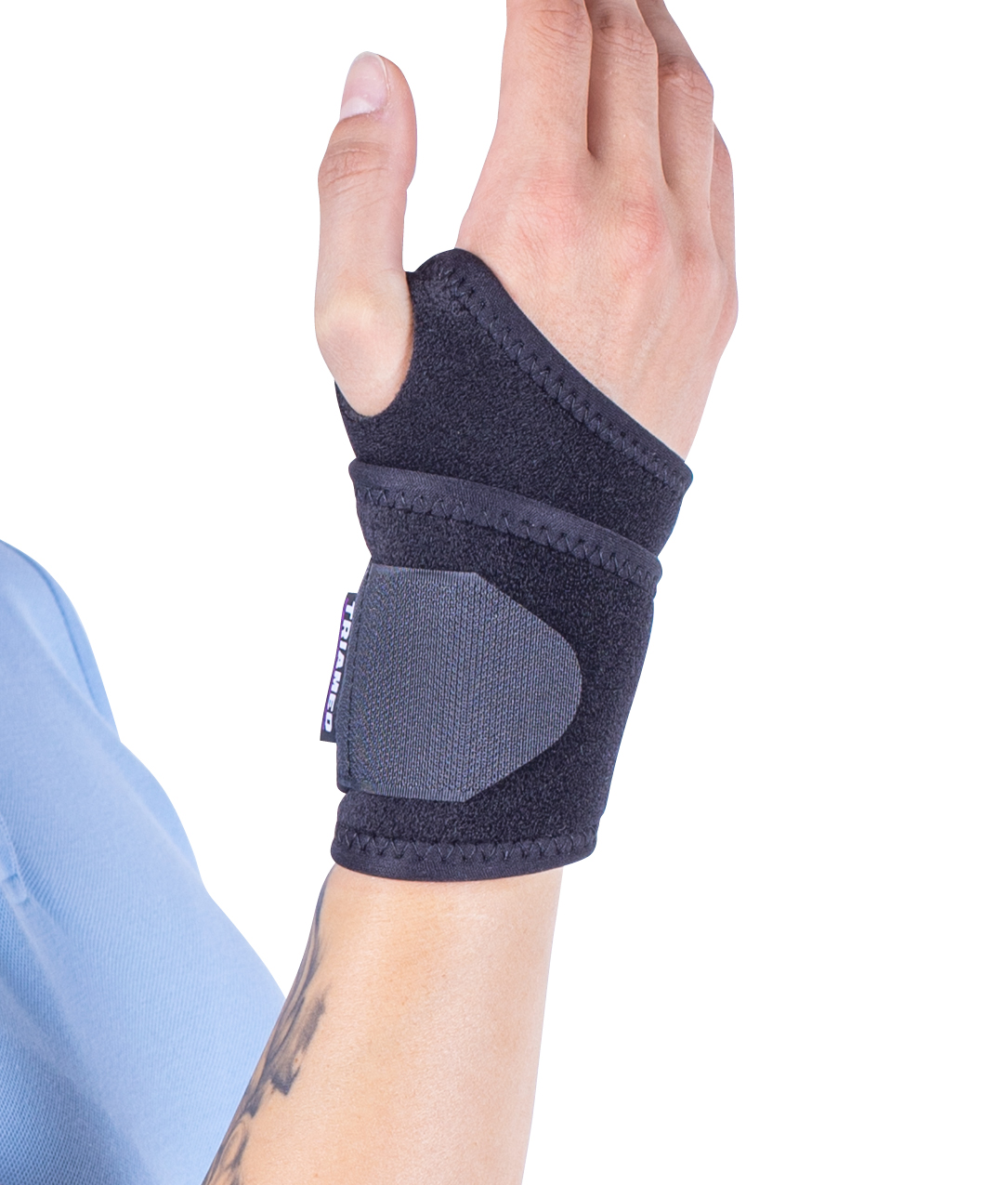 Orteza de incheietura mainii mobila Triasport Manu Dynamic, SRT206, Marime universala, Negru 2