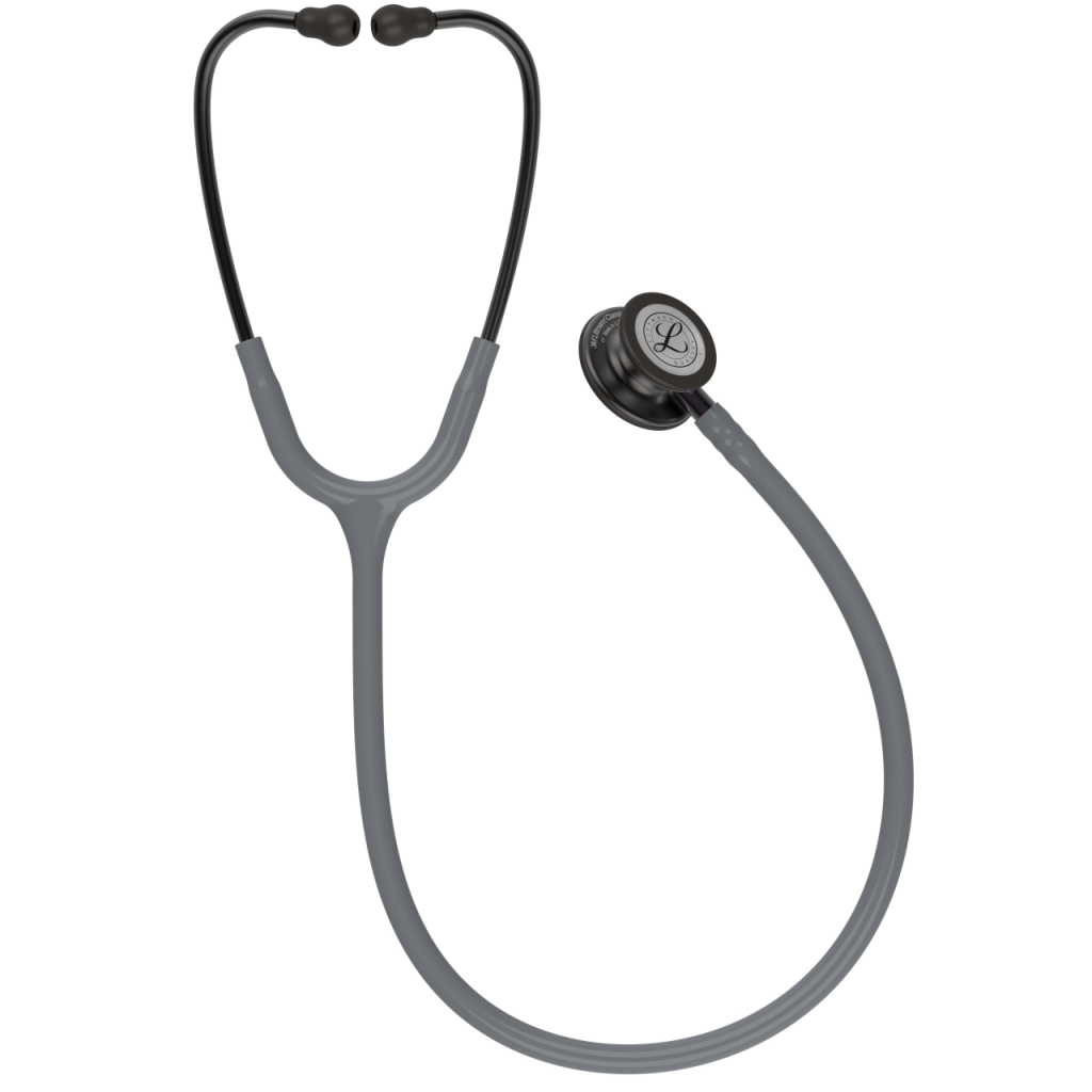 Stetoscop 3M Littmann gri cu negru, Classic III Doctor in uniforma 2
