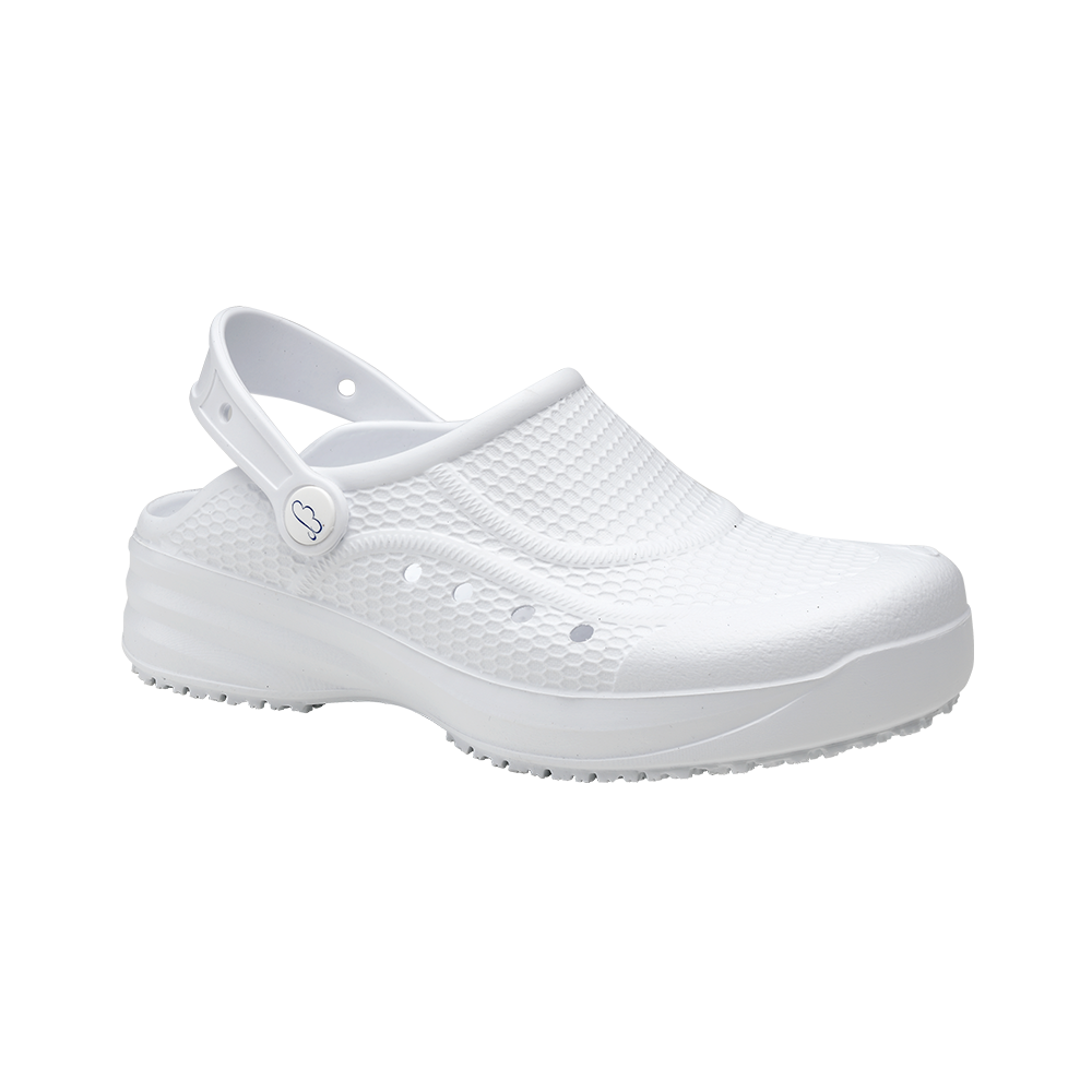 Saboti medicali Flotantes Evolution albi antibacterieni unisex 3