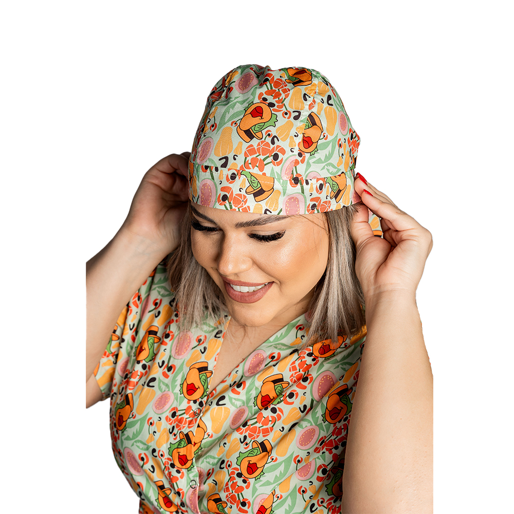 Boneta Yago, unisex, marime universala, cu prindere tip snur la spate 3
