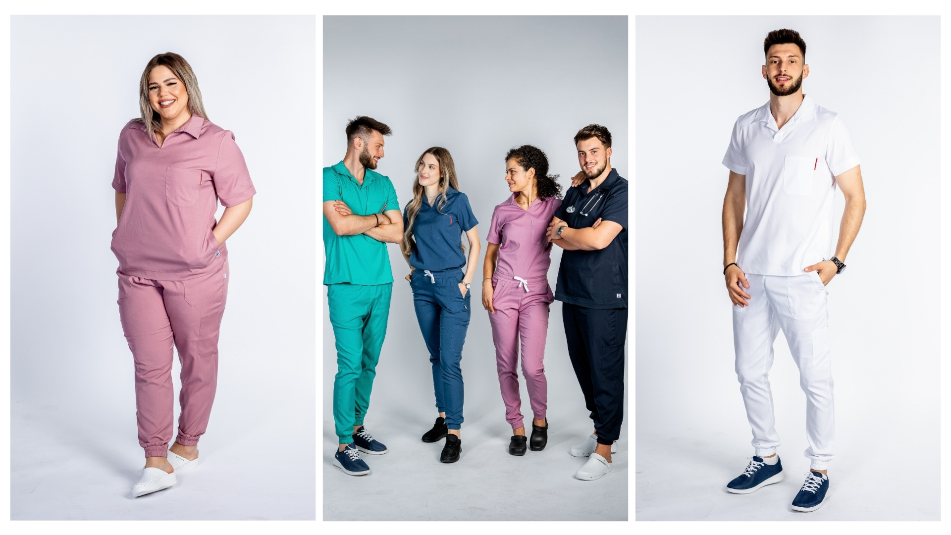 costume medicale stretch doctor in uniforma