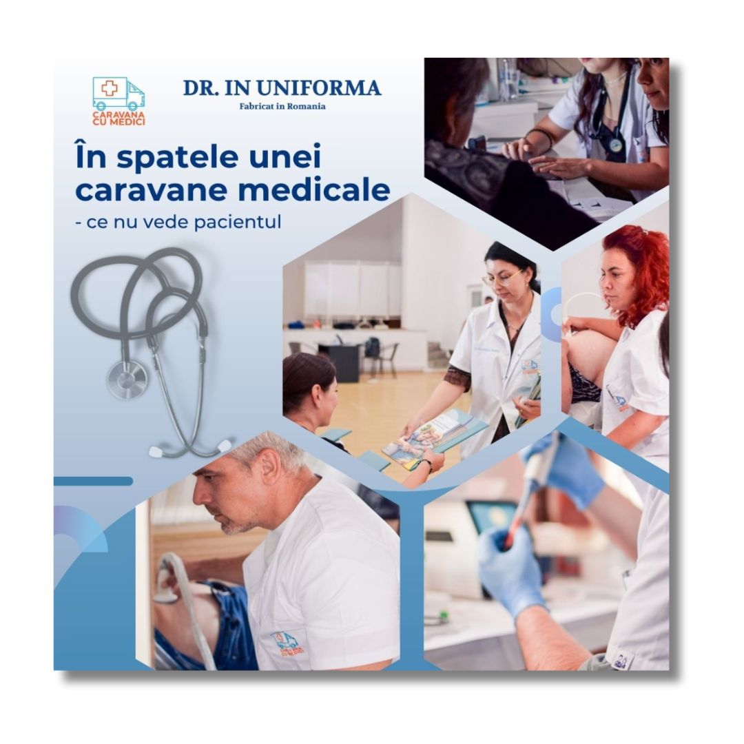 În spatele unei caravane medicale - ce nu vede pacientul