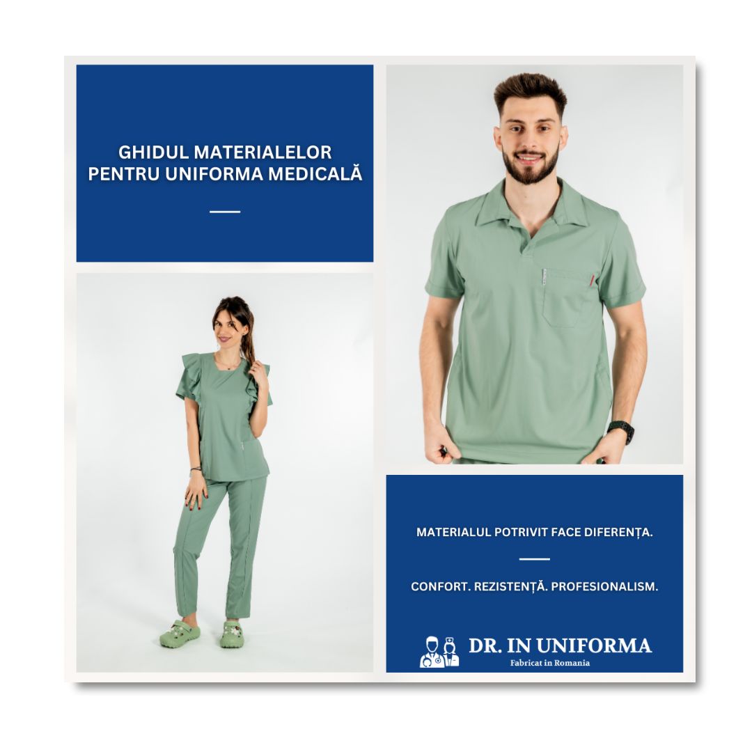 Ghidul materialelor pentru uniforma medicală