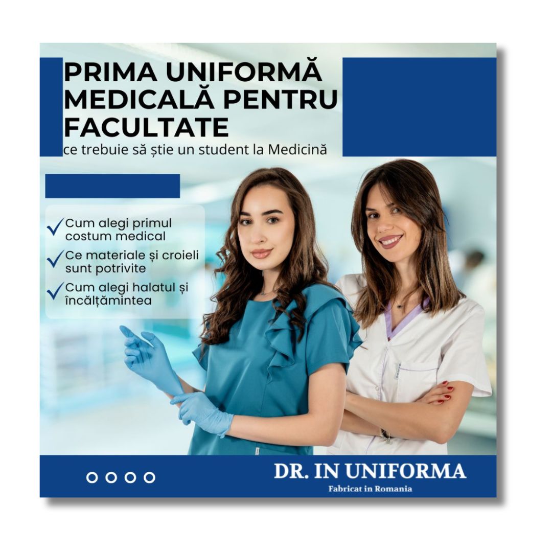 Prima uniformă medicală pentru facultate - ce trebuie să știe un student la Medicină