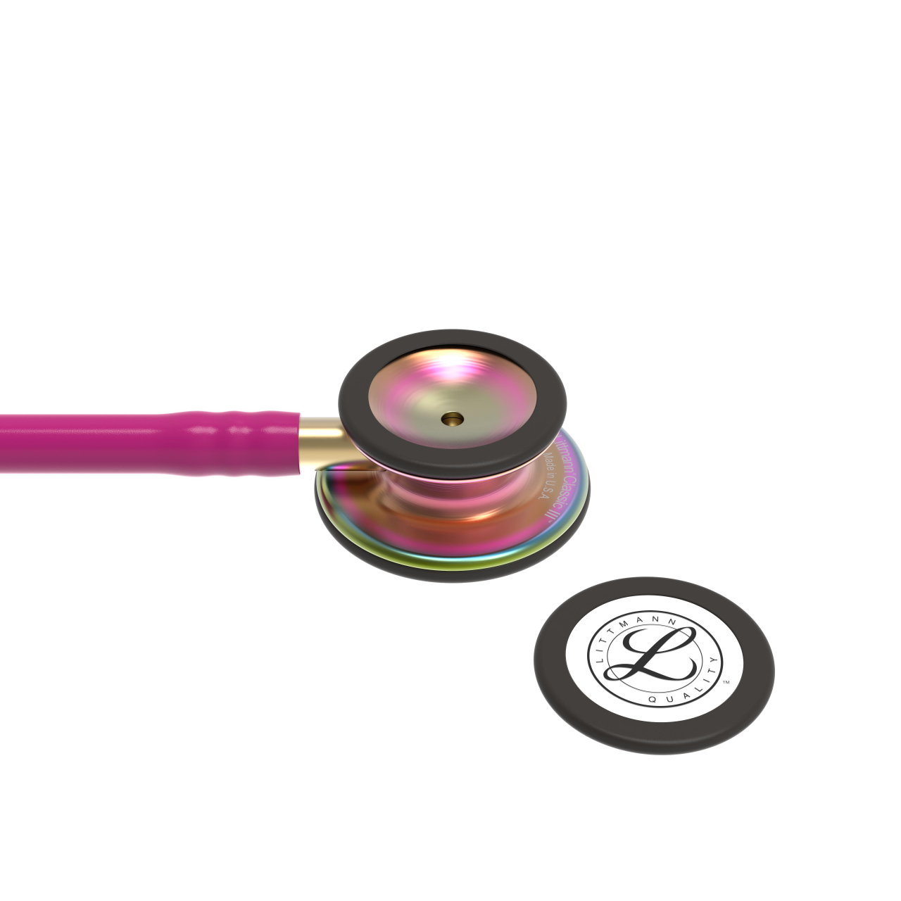 Stetoscop 3M Littmann, Classic III roz Doctor in uniforma 4