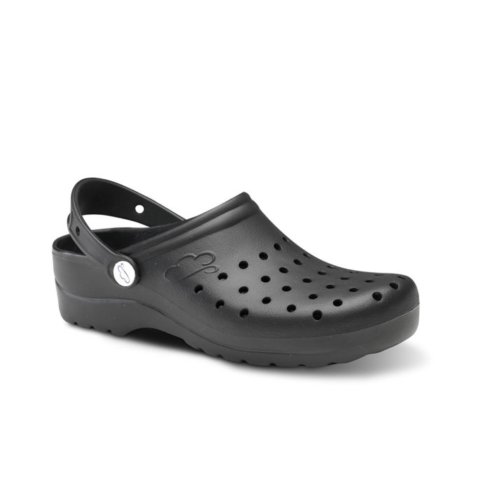 OUTLET Saboti medicali Flotantes Guyere negri  antibacterieni unisex